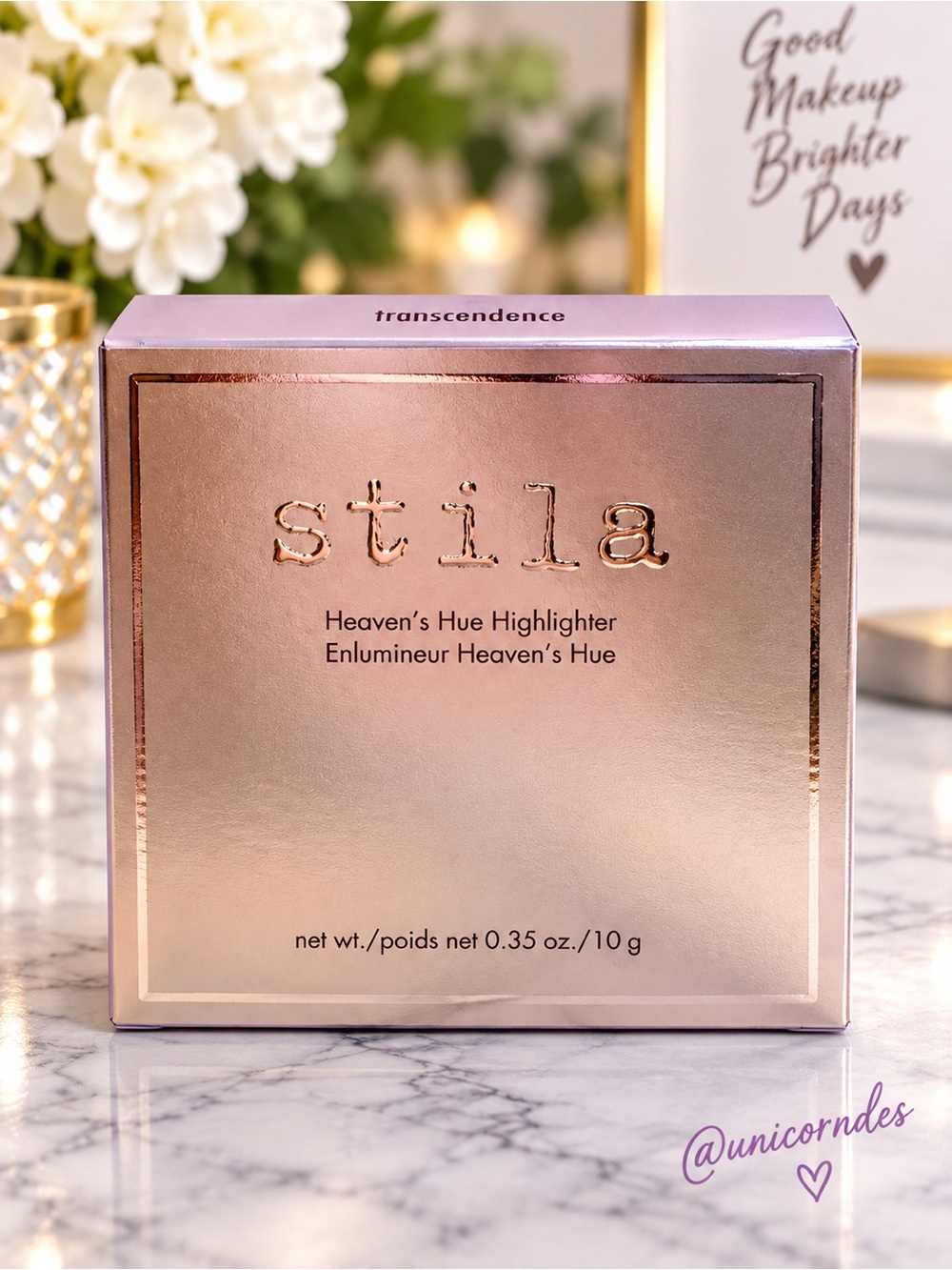 Stila Heaven’s Hue Highlighter Transcendence 0.35 oz Full Size